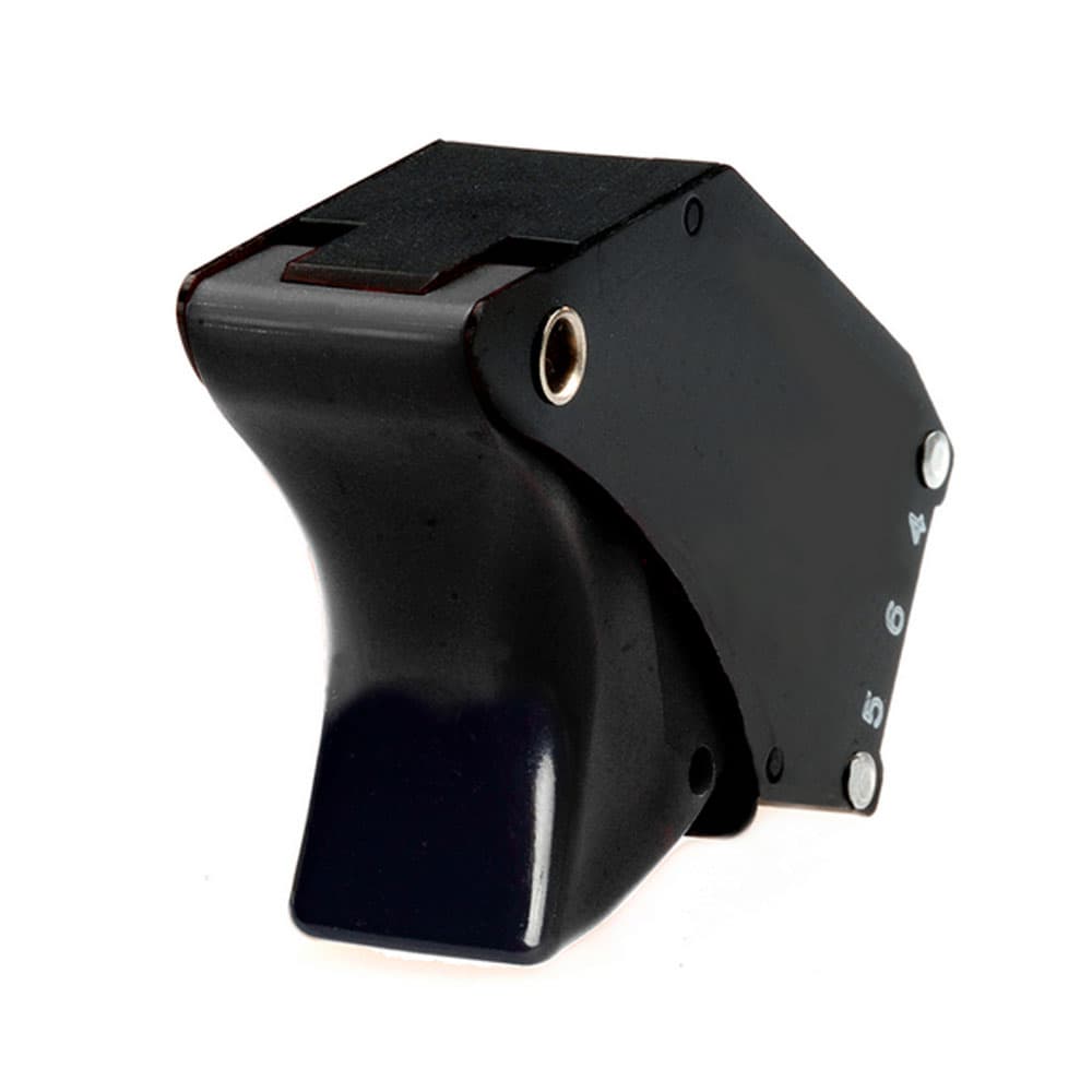 The OTTO Two-Step Trigger Switches are rated 7 amps resistive at 28VDC with