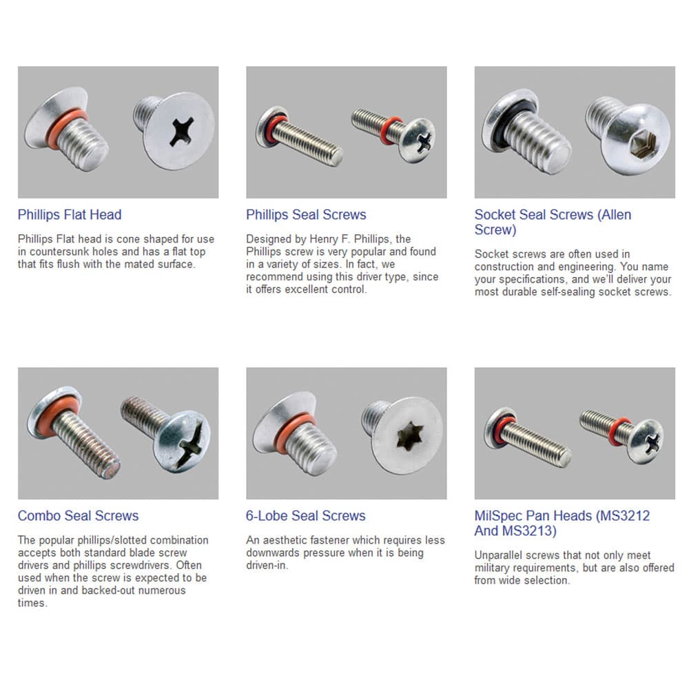ZaGO Machine Screw Series