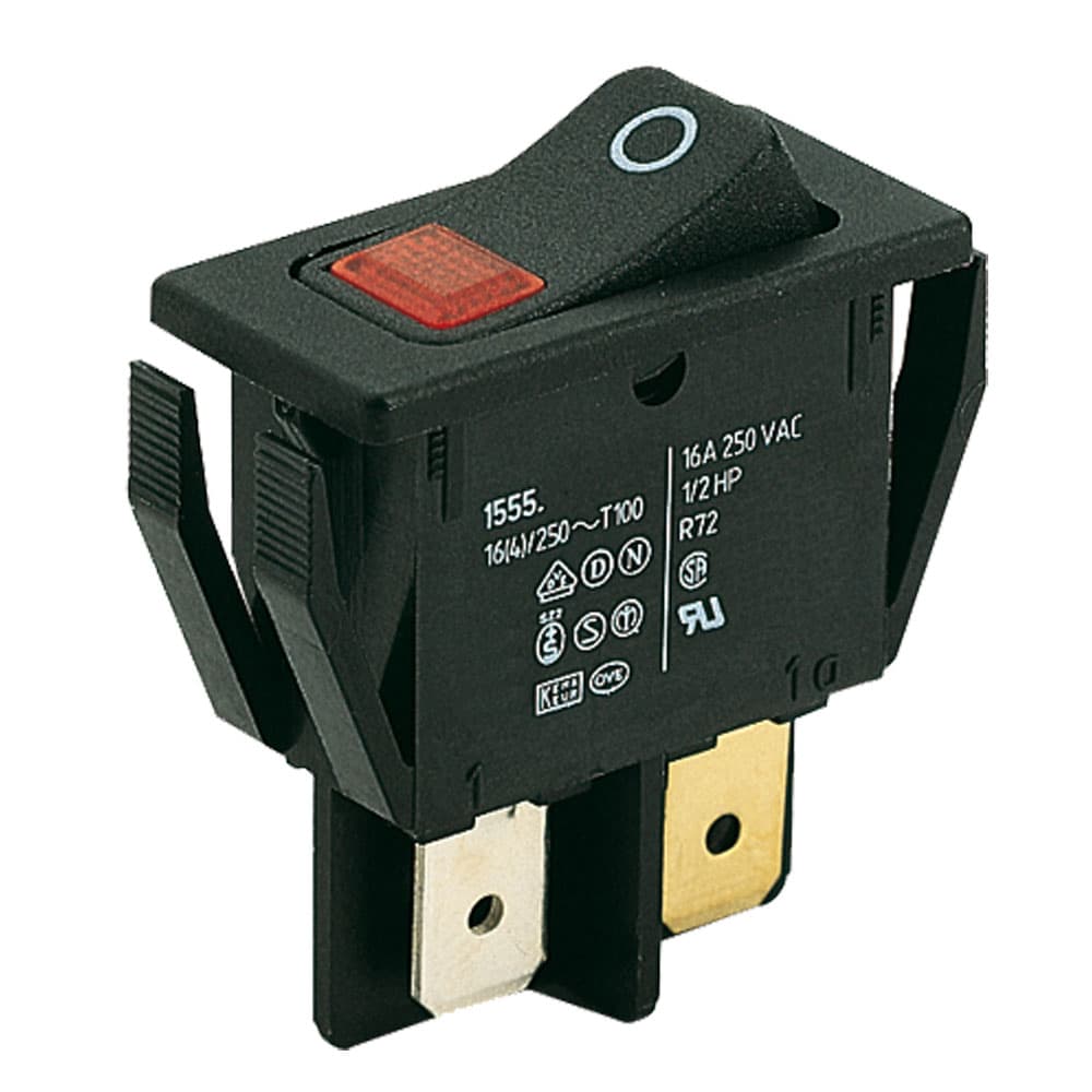 Marquardt Single Pole Rocker Switches - Series 1550