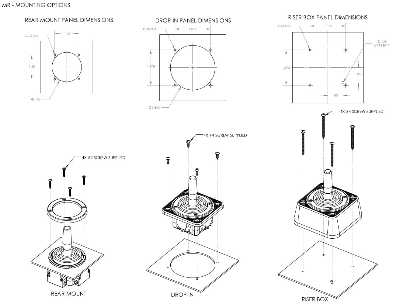 Ruffy Potentiometer Joystick