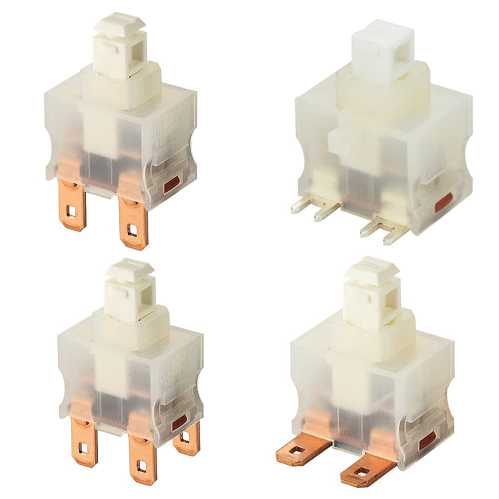 Marquardt Single & Double Pole Pushbutton Switches - Series 1680